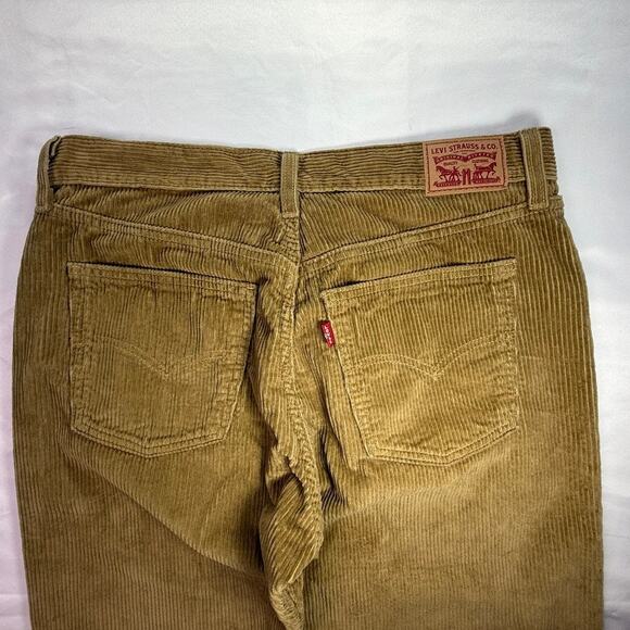 Levi’s 511 Slim Fit Corduroy Pants Brown Mid Rise Stretch Casual Classic W31L30 - Picture 15 of 15
